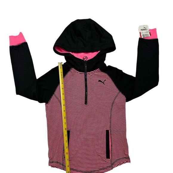 PUMA Half Zip Hoodie,‎ GIRLS Size SMALL - Picture 5 of 12